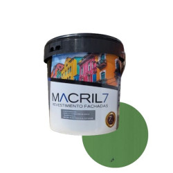 MACRIL 7 REV. ACRILICO LISO Nº10 VERDE FRONTON 14 L
