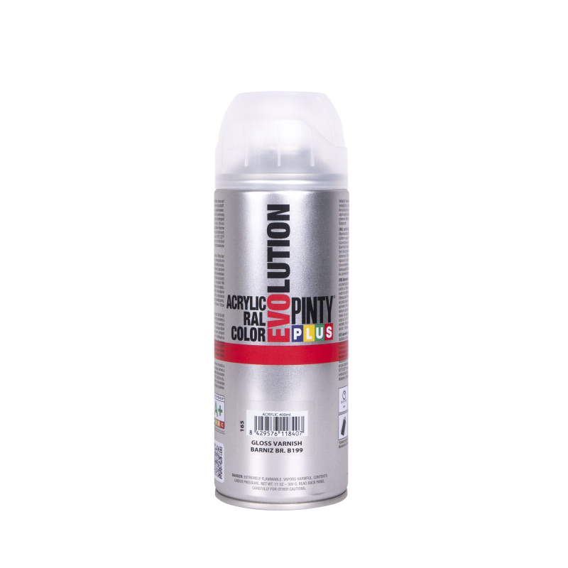 PINTYPLUS SPRAY EVOLUTION BARNIZ BRILLO B199 400 ML