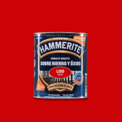 HAMMERITE LISO BRILLO ROJO 5 L
