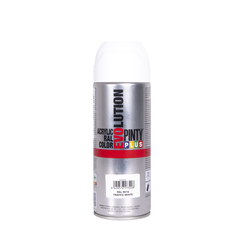 PINTYPLUS SPRAY EVOLUTION BRILLO RAL9016 400 ML