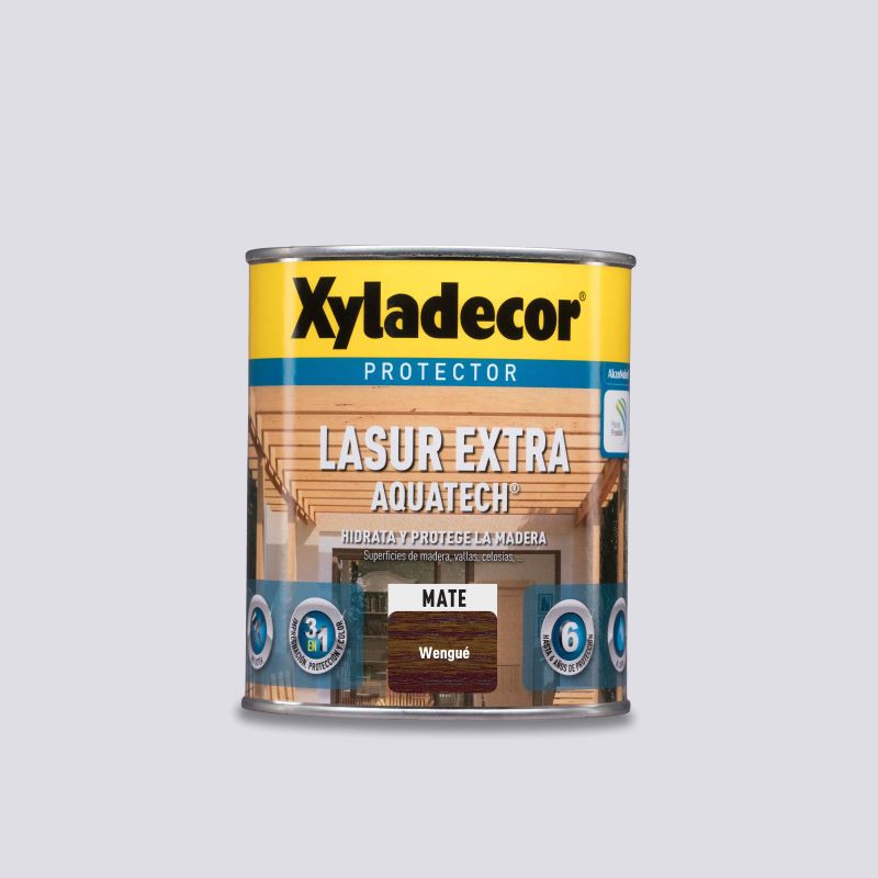 XYLADECOR AQUATECH LASUR EXTRA MATE WENGUE 2,5 L
