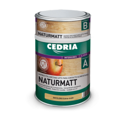 CEDRIA BARNIZ NATURMATT EXTRAMATE INCOLORO 4 L