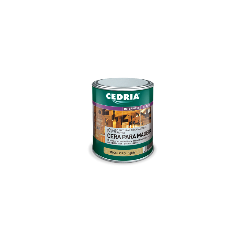 CEDRIA CERA PARA MADERA 750 ML