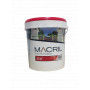 MACRIL PLAST. MATE SERIE RUBI BLANCO 14 L (baja)