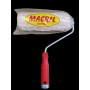 MACRIL 05146-22 RODILLO HILO EXTRA POLIAMIDA ROJO M/P 22 CM