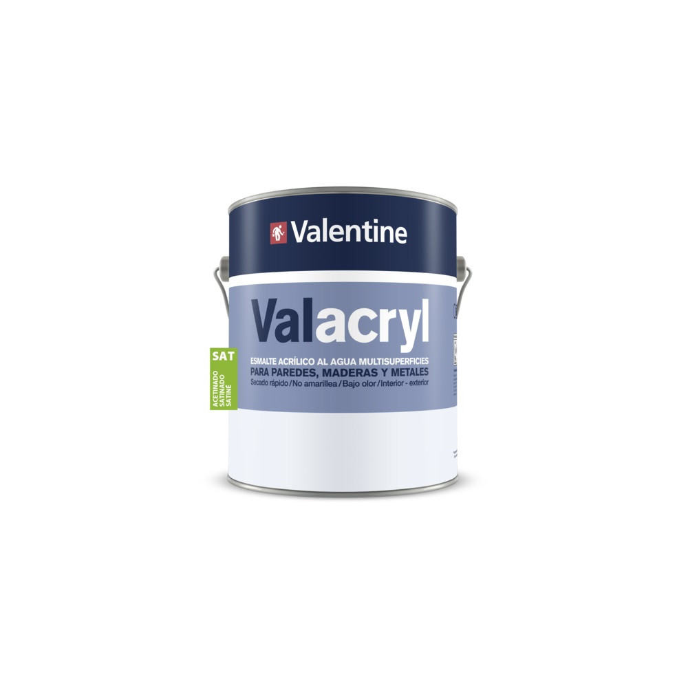 VALACRYL MATE NEGRO 4 L (baja)