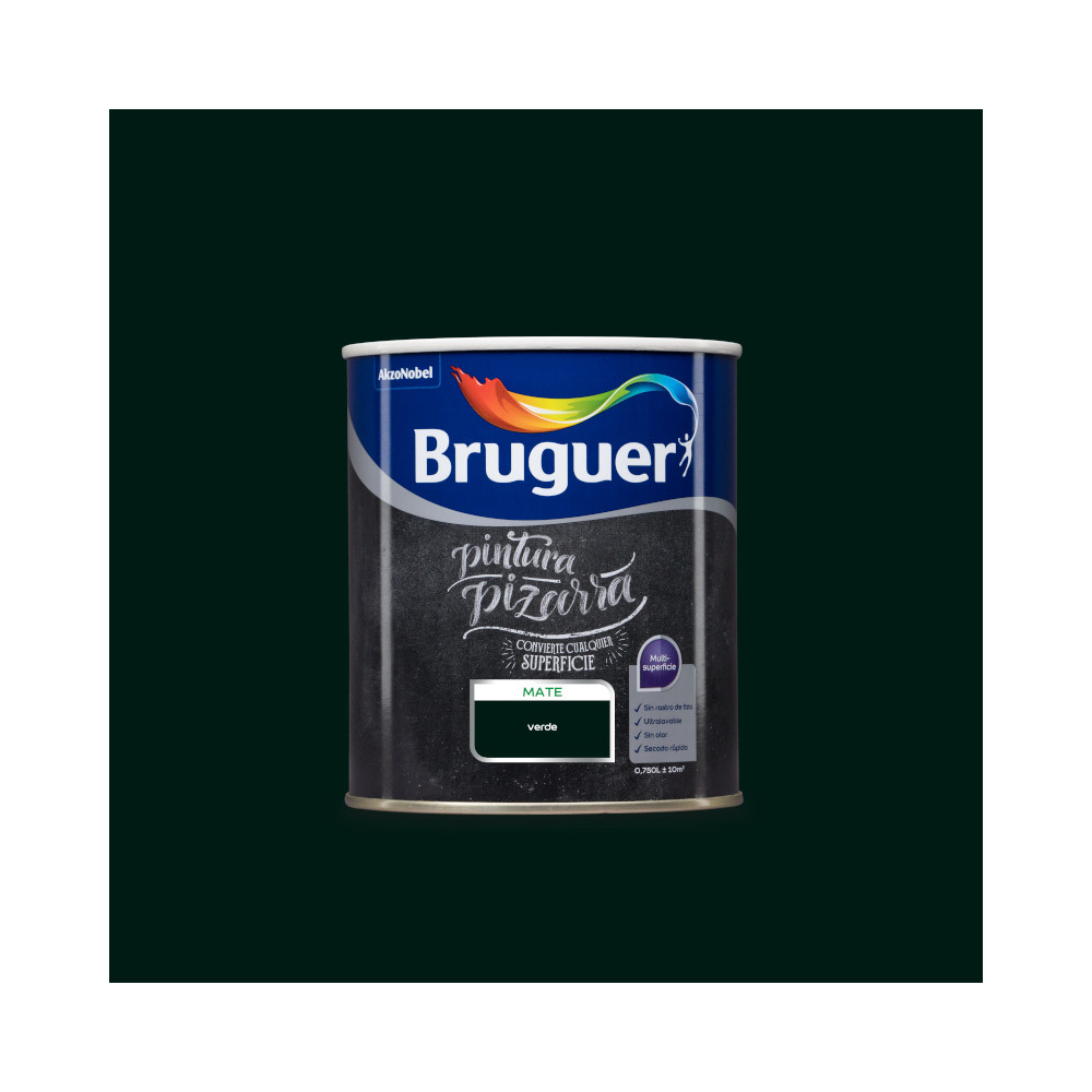 BRUGUER PIZARRAS ACRILICO VERDE 750 ML BRUGUER PIZARRAS ACRILICO VERDE 750 ML