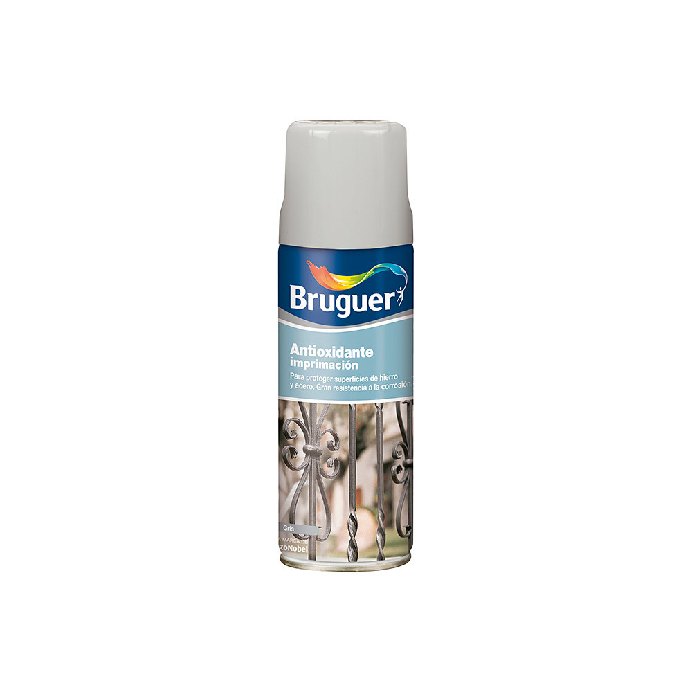 BRUGUER SPRAY IMPRIMACION ANTIOXIDO GRIS 400 ML (baja) BRUGUER SPRAY IMPRIMACION ANTIOXIDO GRIS 400 ML (baja)