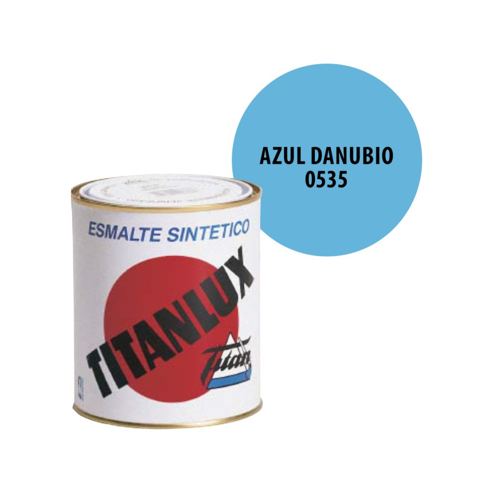 TITANLUX 535 AZUL DANUBIO 375 ML TITANLUX 535 AZUL DANUBIO 375 ML
