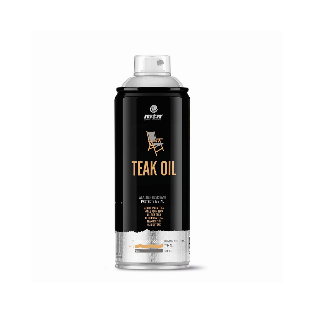 MTN SPRAY PRO SPRAY ACEITE DE TECA 400ML MTN SPRAY PRO SPRAY ACEITE DE TECA 400ML