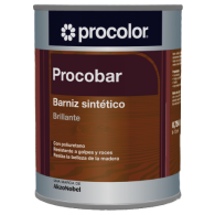 PROCOBAR BARNIZ BRILLO 0005 CASTAÑO 250 ML (baja)