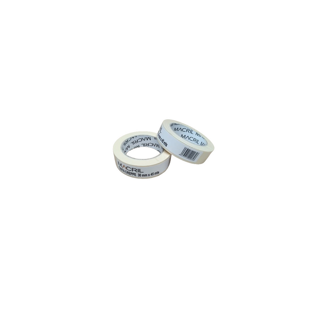 MACRIL QUALITY CINTA KREPP 30MMX45MT MACRIL QUALITY CINTA KREPP 30MMX45MT