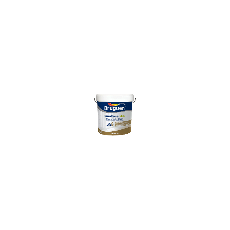 BRUGUER EMULTONE EXTRA MATE BLANCO 4 L "OFERTA"