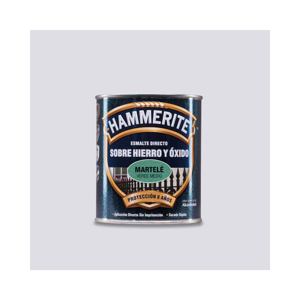 HAMMERITE MARTELE VERDE MEDIO 2,5 L HAMMERITE MARTELE VERDE MEDIO 2,5 L