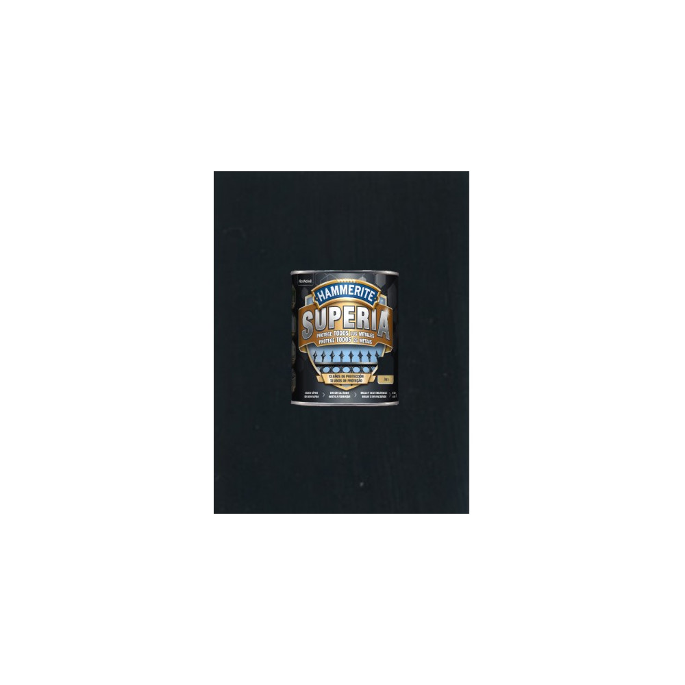 HAMMERITE SUPERIA MATE NEGRO 2,5 L HAMMERITE SUPERIA MATE NEGRO 2,5 L