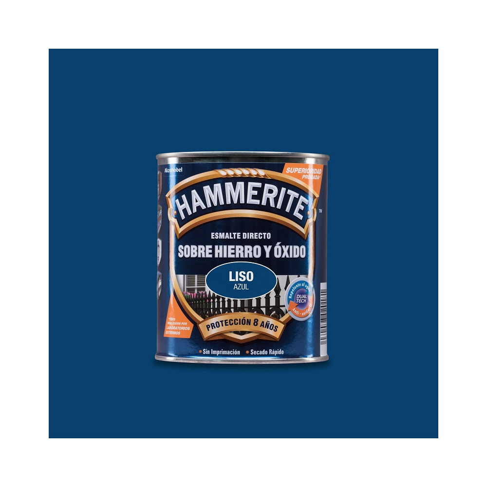 HAMMERITE LISO BRILLO AZUL 5 L