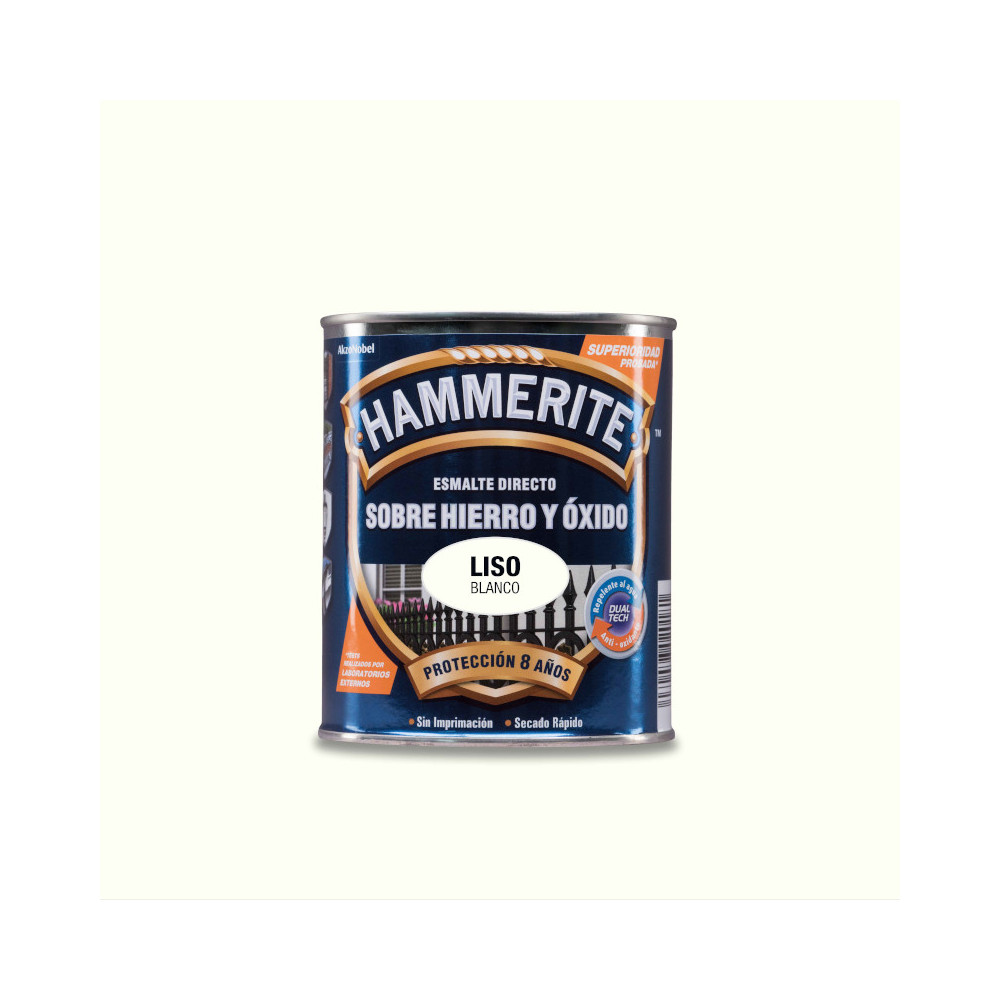 HAMMERITE LISO BRILLO BLANCO 2,5 L