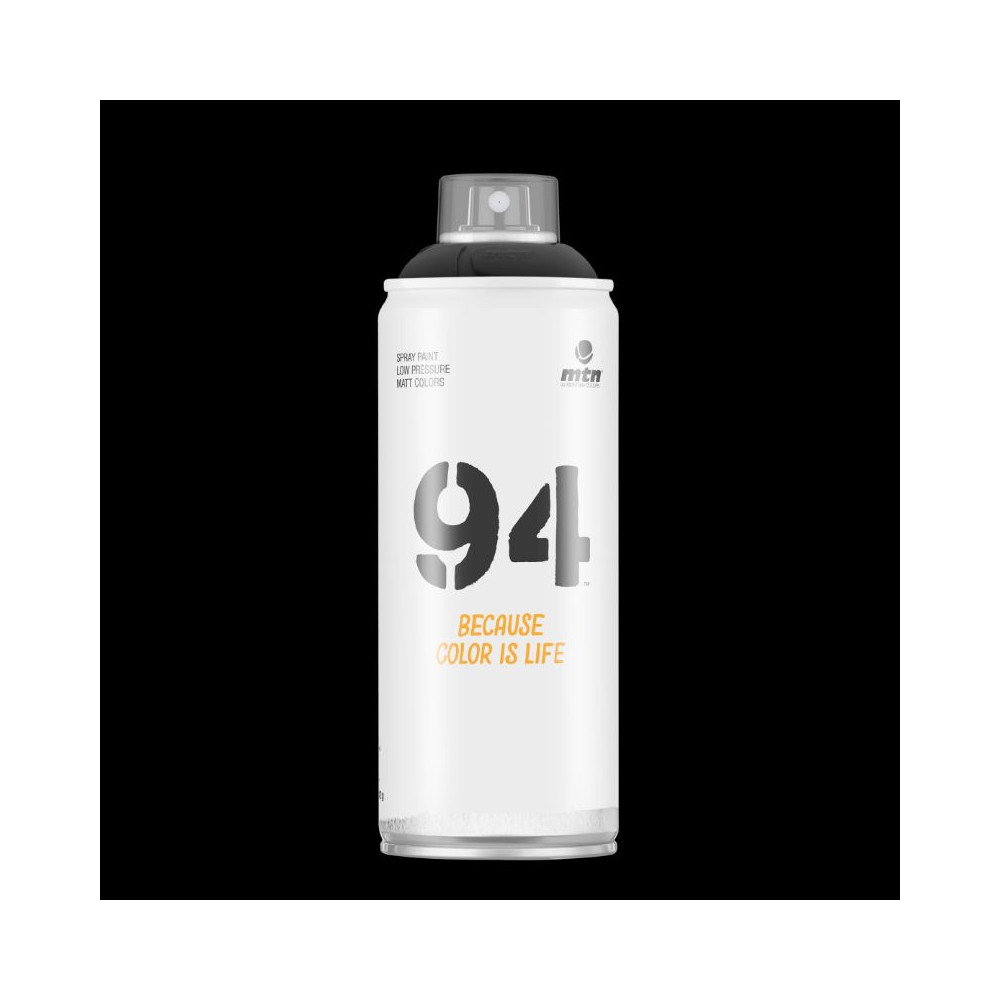 MTN SPRAY 94 R-9011 NEGRO 400ML