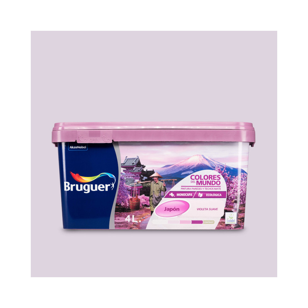 COLORES DEL MUNDO 842 JAPON VIOLETA SUAVE 4 L (baja)