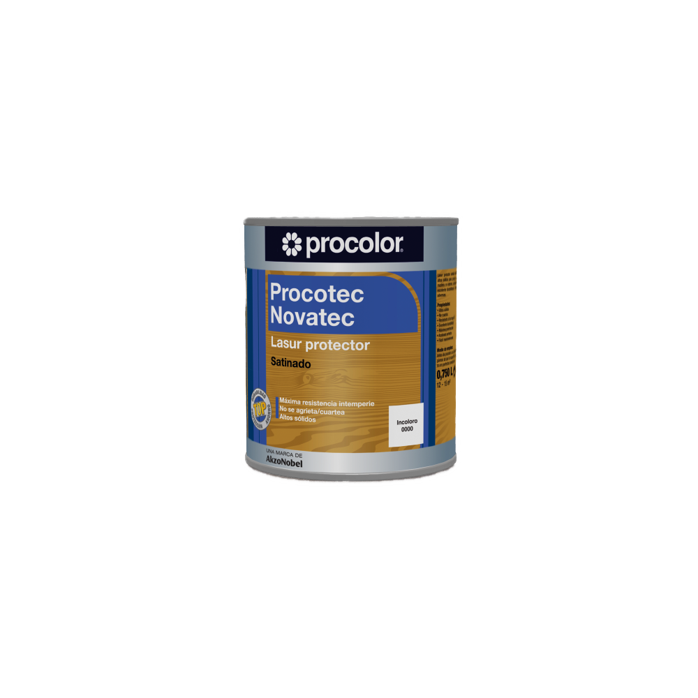 PROCOTEC NOVATEC SATINADO 0000 INCOLORO 750 ML