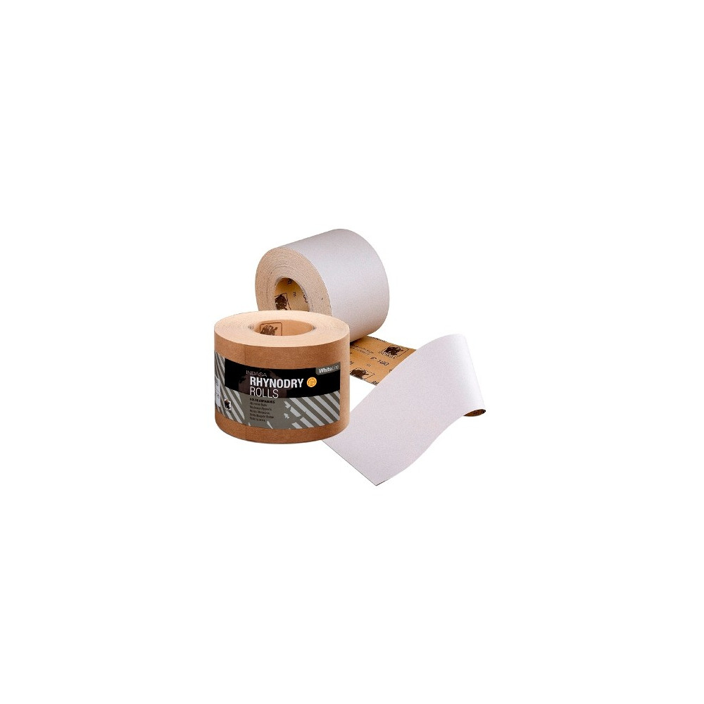 INDASA 010617 RHYNODRY ROLLO LIJA WHITE LINE 100MMX50MT P150 INDASA 010617 RHYNODRY ROLLO LIJA WHITE LINE 100MMX50MT P150
