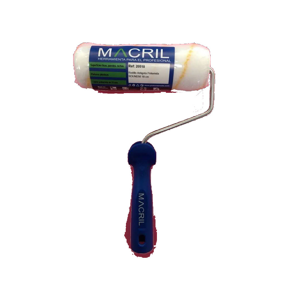 MACRIL 20518 RODILLO ANTIGOTA POLIA. ROUND D50 18CM MACRIL 20518 RODILLO ANTIGOTA POLIA. ROUND D50 18CM