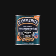 HAMMERITE LISO SATINADO NEGRO 250 ML