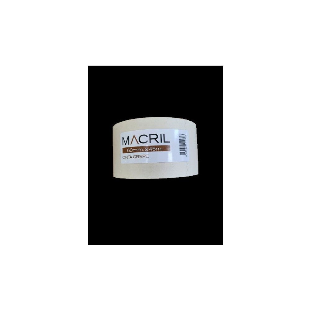 MACRIL QUALITY CINTA KREPP 60MMX45MT MACRIL QUALITY CINTA KREPP 60MMX45MT