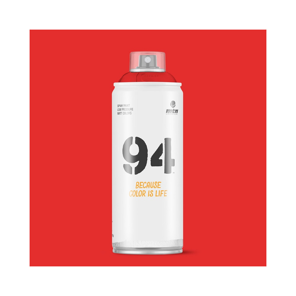 MTN SPRAY 94 RV-3020 ROJO CLARO 400ML MTN SPRAY 94 RV-3020 ROJO CLARO 400ML