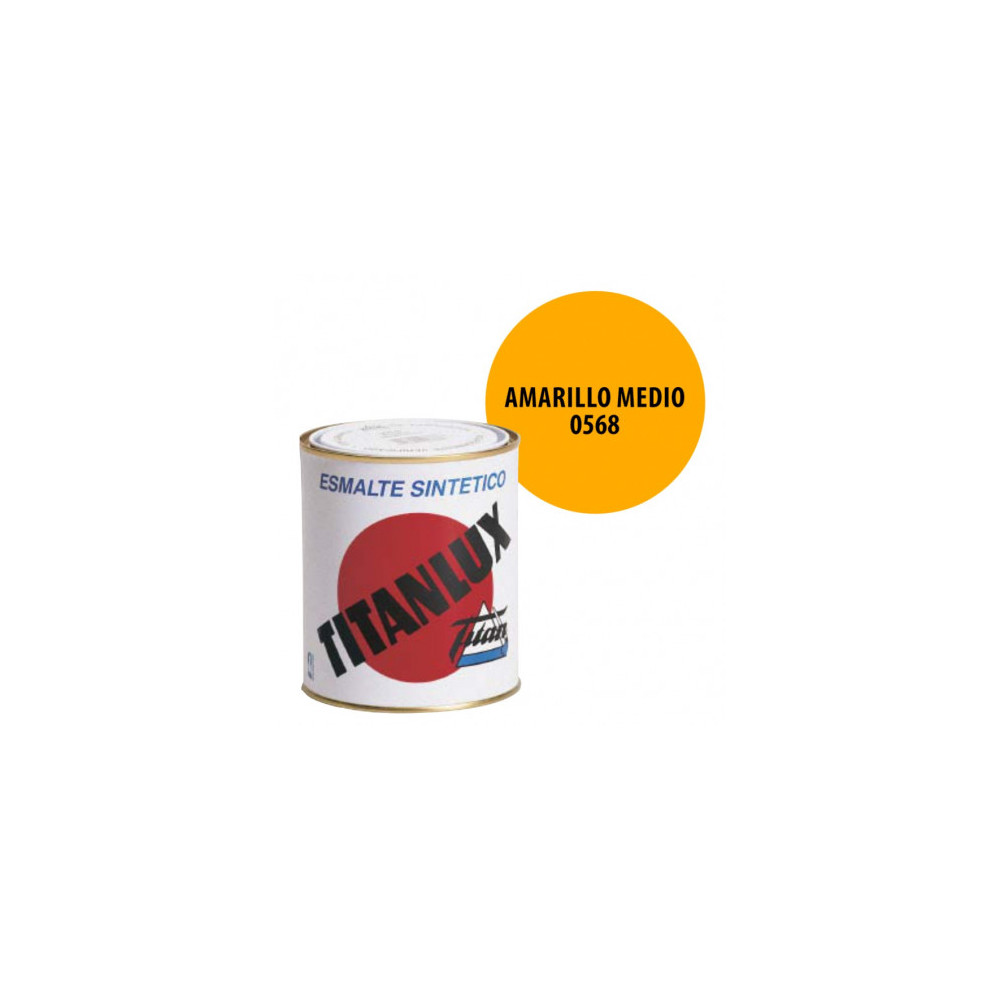 TITANLUX 568 AMARILLO MEDIO 375 ML TITANLUX 568 AMARILLO MEDIO 375 ML