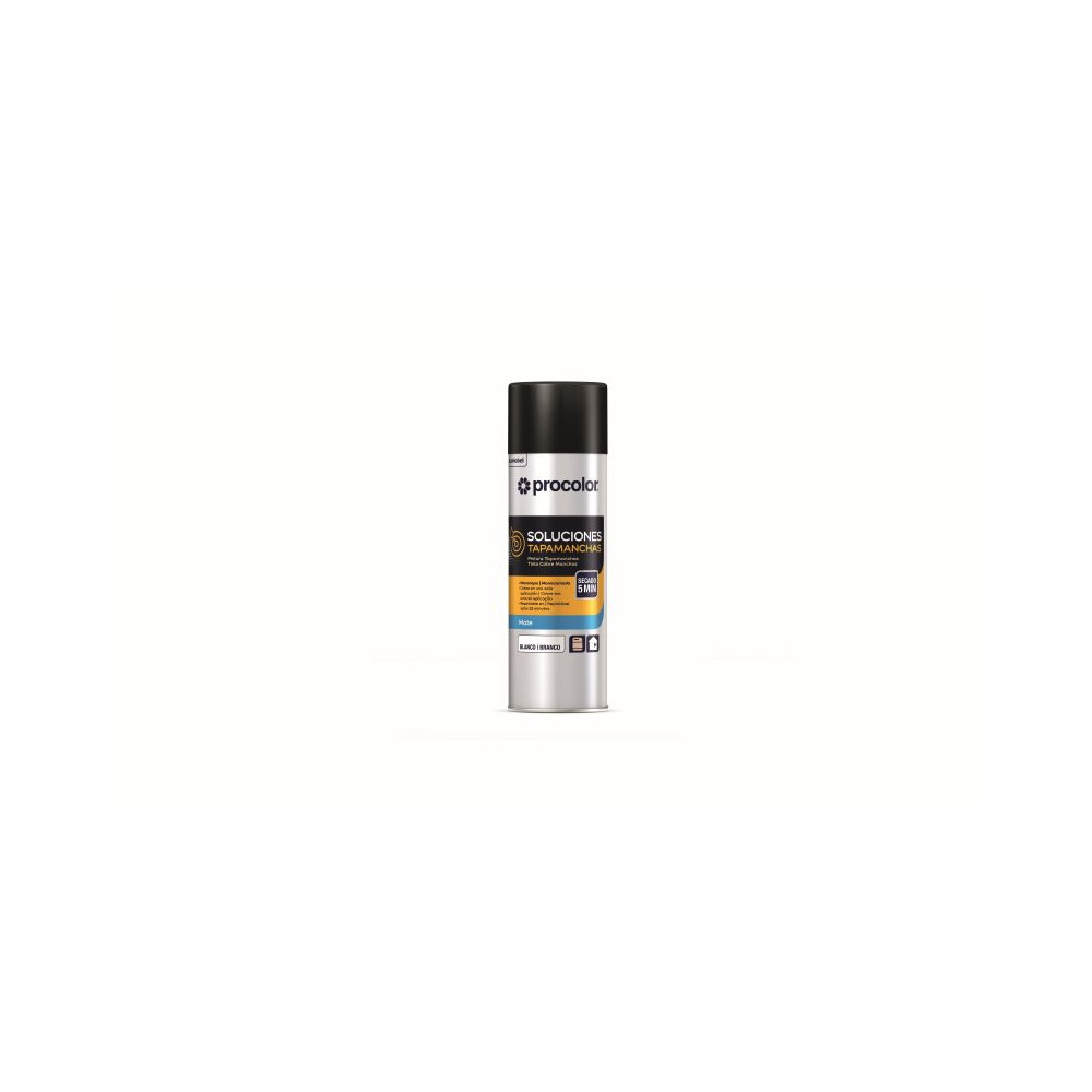 PROCOLOR SOLUCIONES TAPAMANCHAS BLANCO SPRAY 0,5 L PROCOLOR SOLUCIONES TAPAMANCHAS BLANCO SPRAY 0,5 L