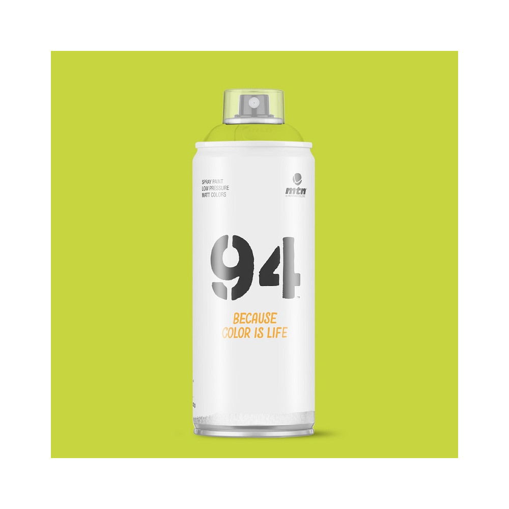 MTN SPRAY 94 RV-281 VERDE LÁSER400ML MTN SPRAY 94 RV-281 VERDE LÁSER400ML