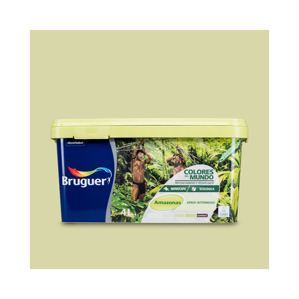 COLORES DEL MUNDO 963 AMAZONAS VERDE INTE. 4 L (baja)