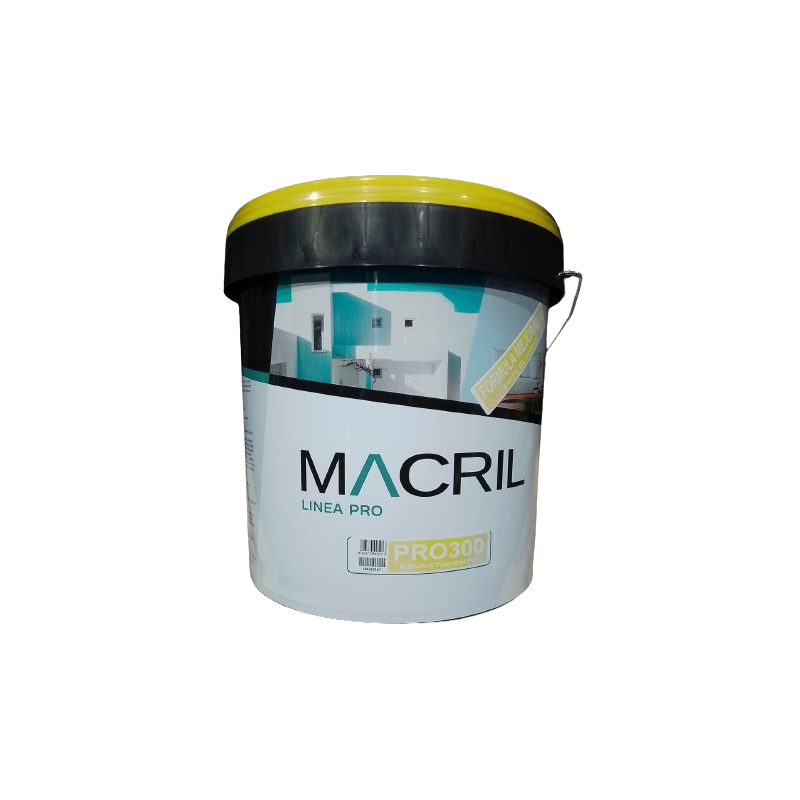 MACRIL PRO 300 REV. LISO BLANCO ANTIMOHO 14 L