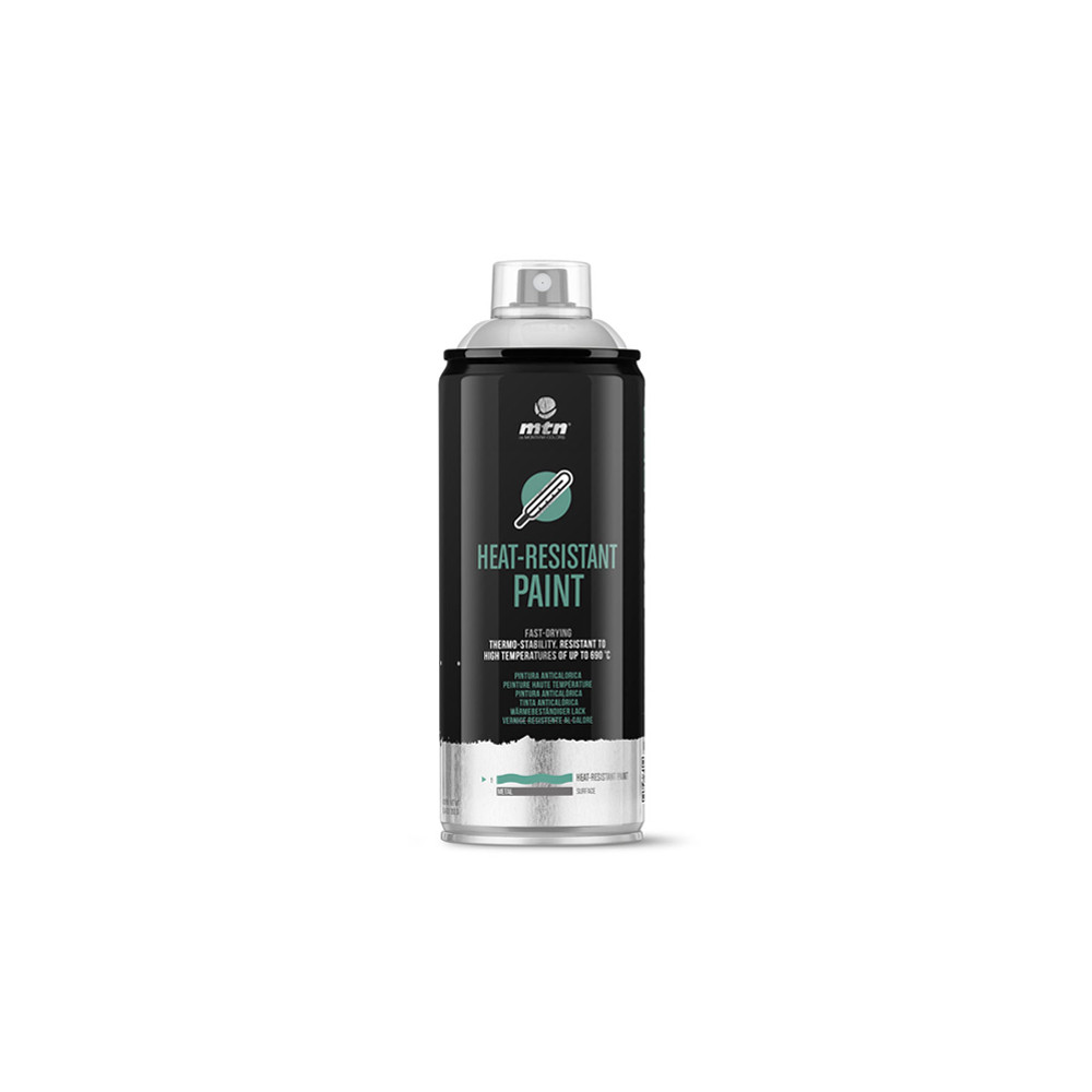 MTN SPRAY PRO ALTA TEMPERATURA PLATA 400ML