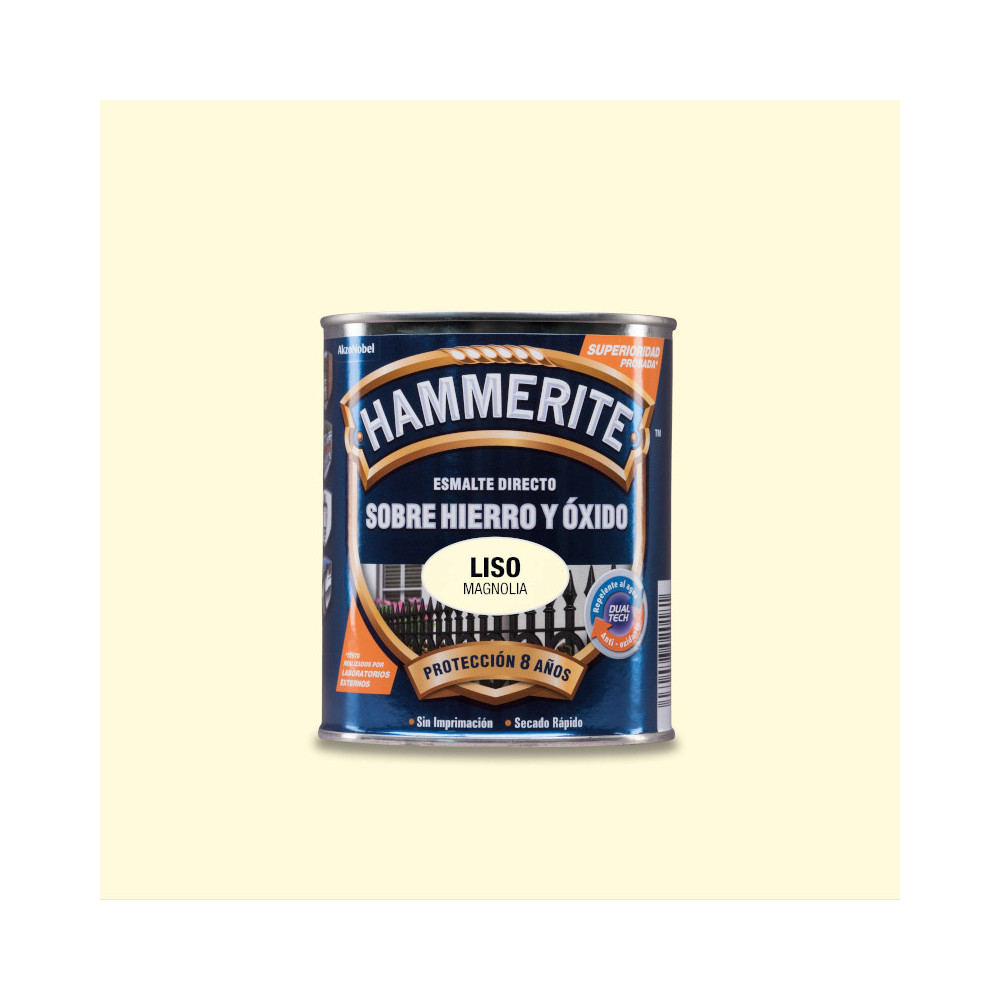 HAMMERITE LISO BRILLO MAGNOLIA 750 ML