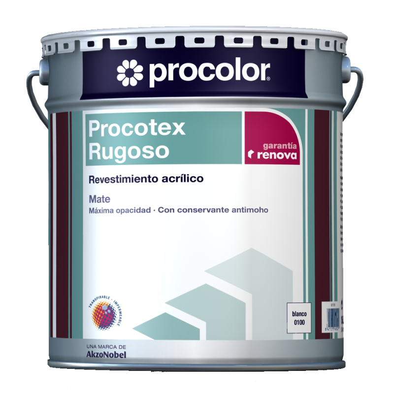 PROCOTEX RUGOSO BLANCO 15 L