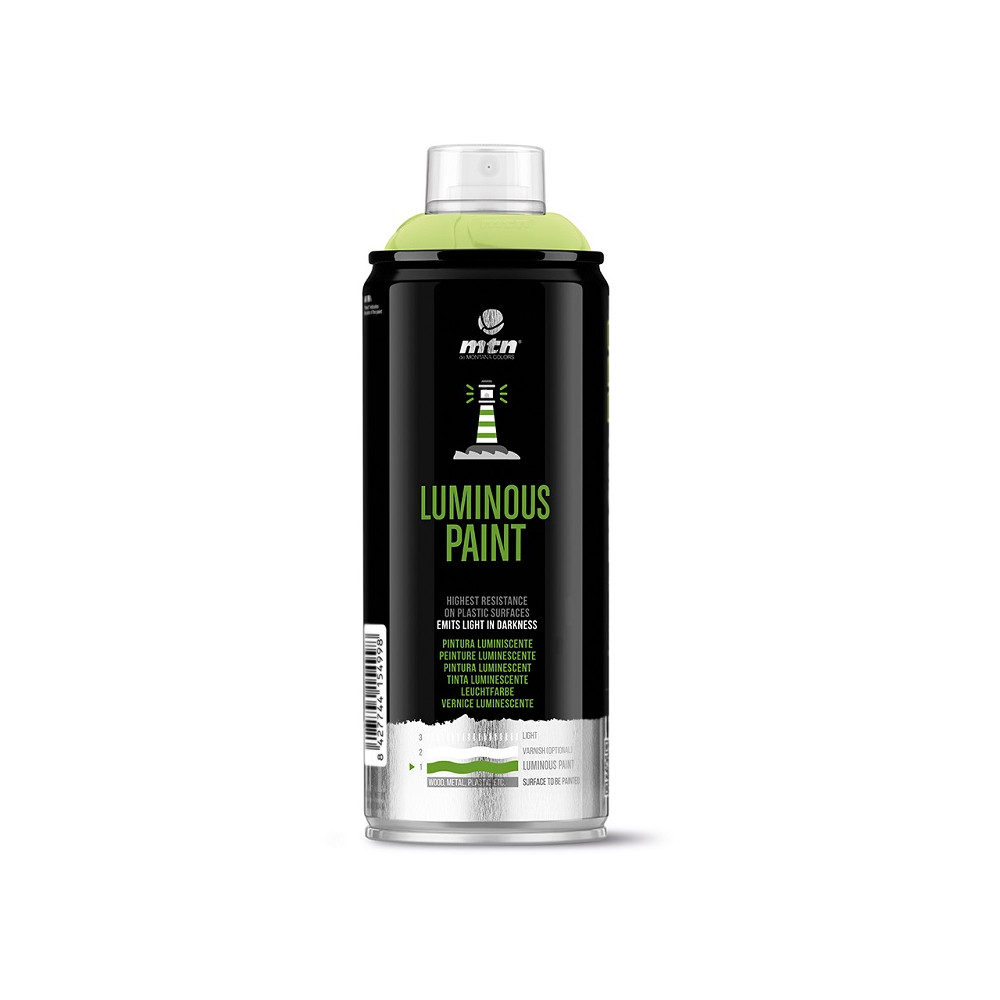 MTN SPRAY PRO PINTURA LUMINISCENTE 400ML