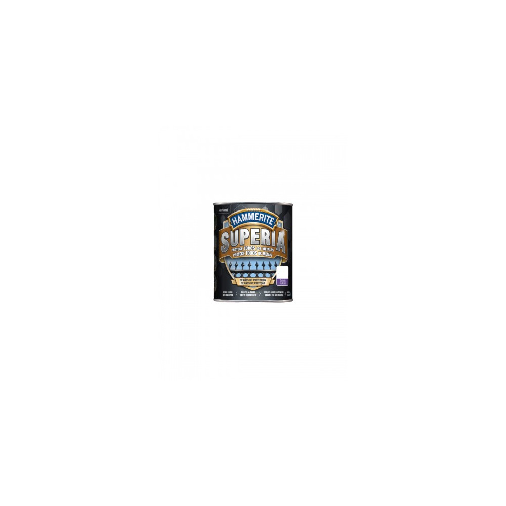 HAMMERITE SUPERIA SATINADO BLANCO 0,75 L HAMMERITE SUPERIA SATINADO BLANCO 0,75 L