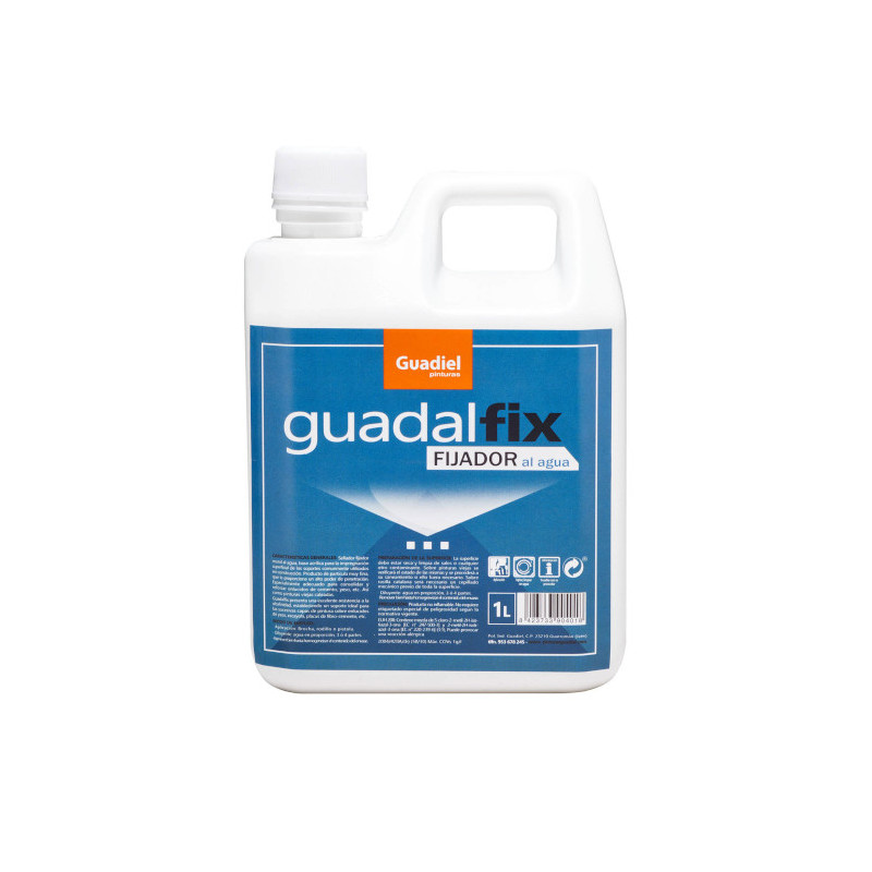 GUADALFIX FIJADOR ACRILICO TRANSPARENTE (1+3) 14 L