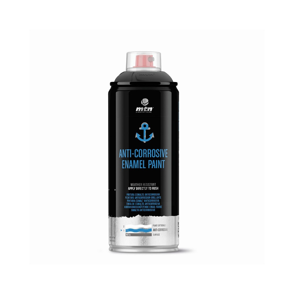 MTN SPRAY PRO ESMALTE ANTICORROSIVO BLANCO 400ML