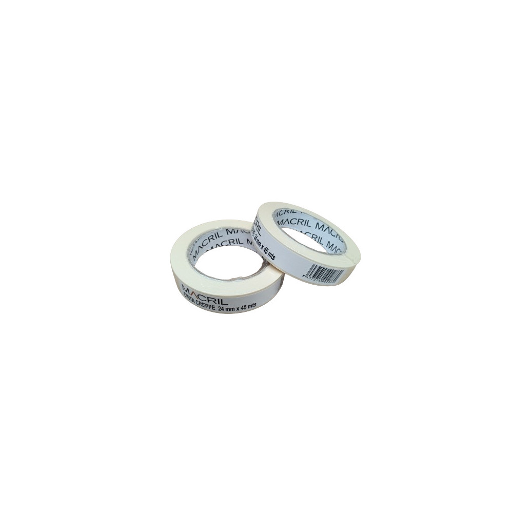 MACRIL QUALITY CINTA KREPP 24MMX45MT MACRIL QUALITY CINTA KREPP 24MMX45MT