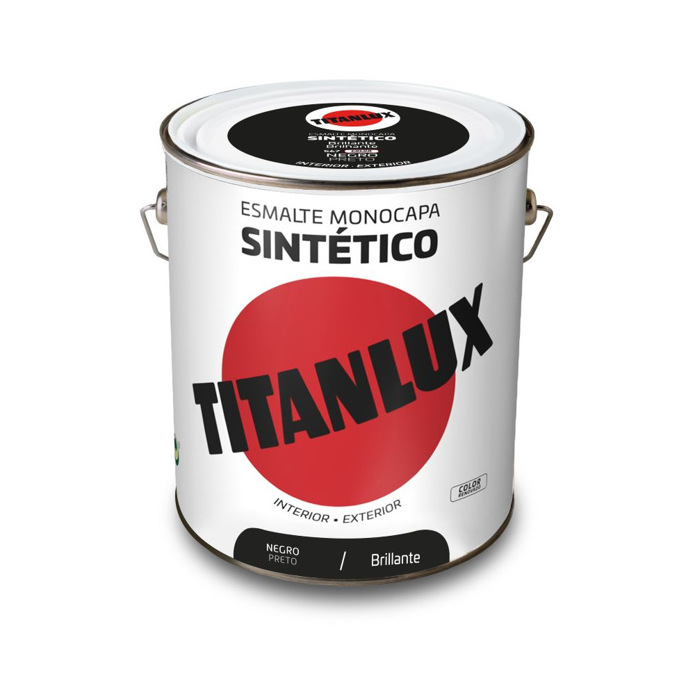 TITANLUX 567 NEGRO BRILLO 375 ML TITANLUX 567 NEGRO BRILLO 375 ML
