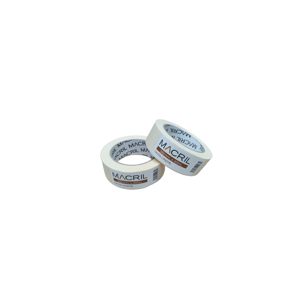 MACRIL QUALITY CINTA KREPP 36MMX45MT MACRIL QUALITY CINTA KREPP 36MMX45MT