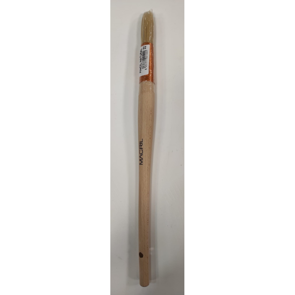 MACRIL 02122 PINCEL REDONDO NATURAL Nº22