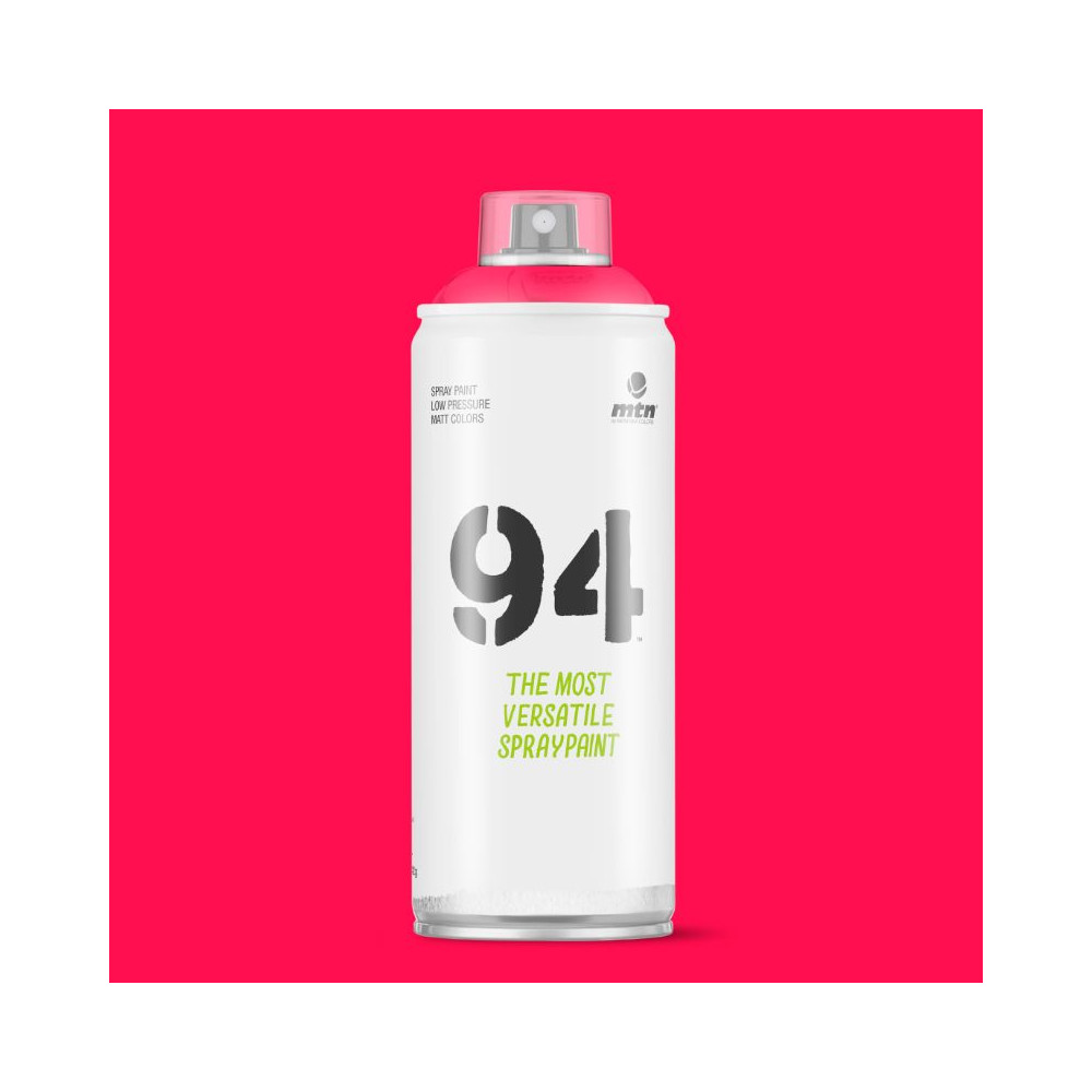 MTN SPRAY 94 FLÚORESCENTE ROJO 400ML MTN SPRAY 94 FLÚORESCENTE ROJO 400ML