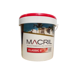 MACRIL FACHADAS CLASSIC 5 Nº00 BLANCO 15 L (baja)