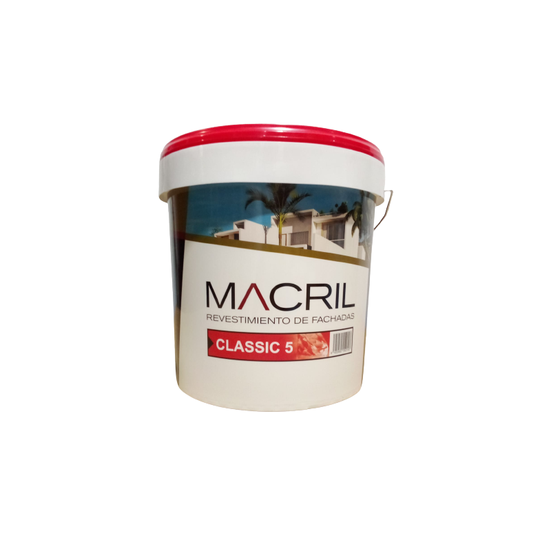 MACRIL FACHADAS CLASSIC 5 Nº00 BLANCO 15 L (baja)