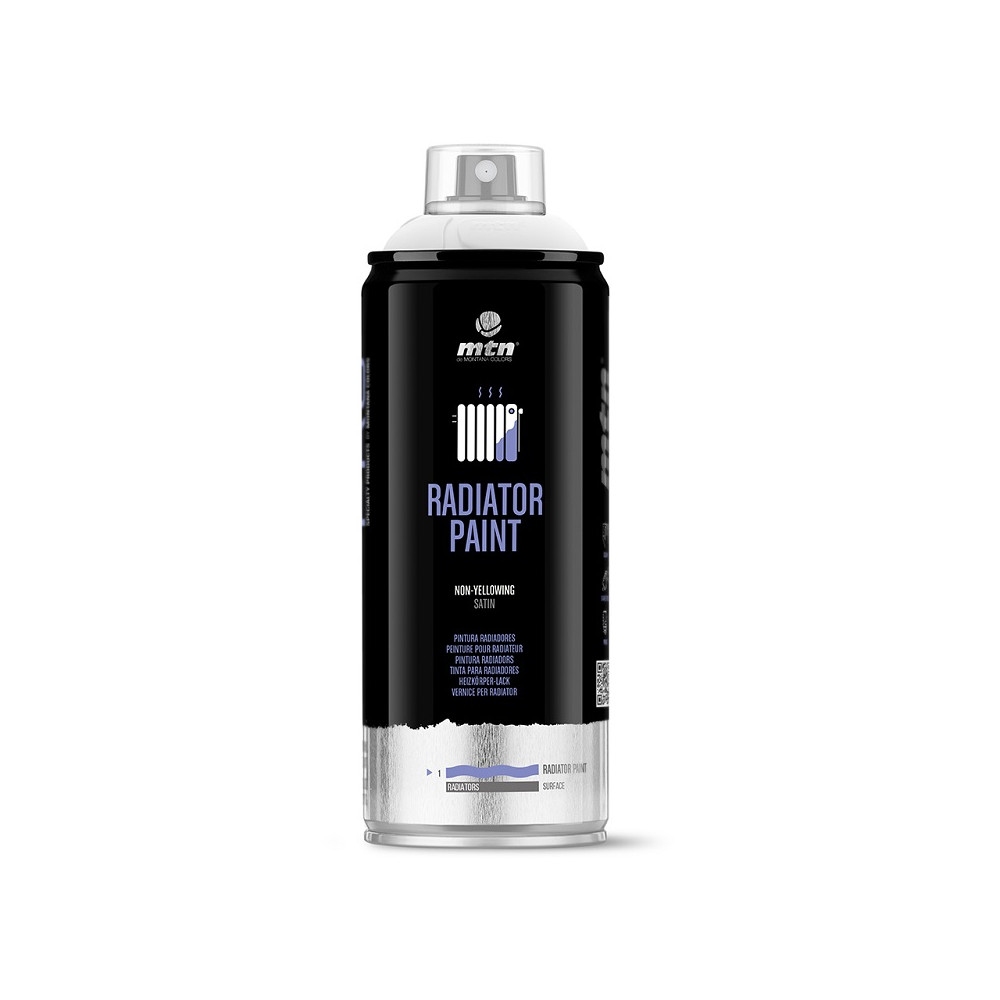 MTN SPRAY PRO PINTURA RADIADORES GRIS 400ML