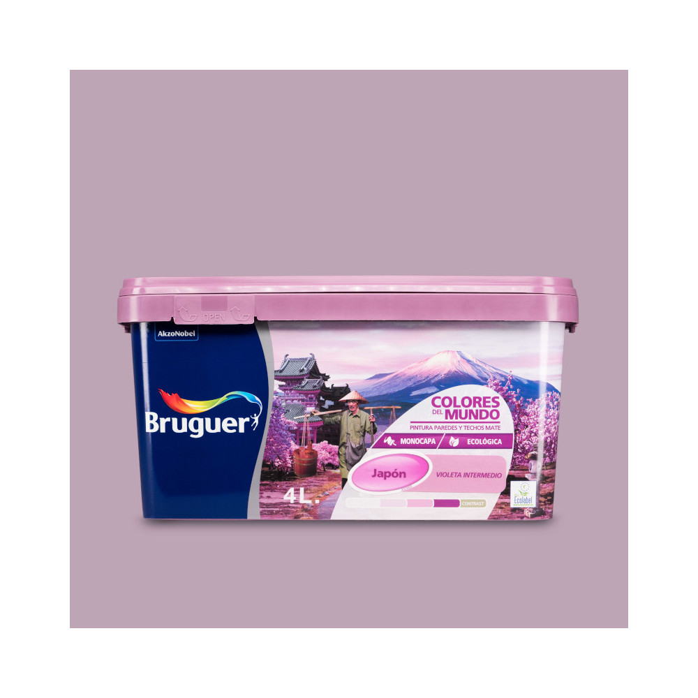 COLORES DEL MUNDO 843 JAPON VIOLETA INTERM. 4 L (baja) COLORES DEL MUNDO 843 JAPON VIOLETA INTERM. 4 L (baja)